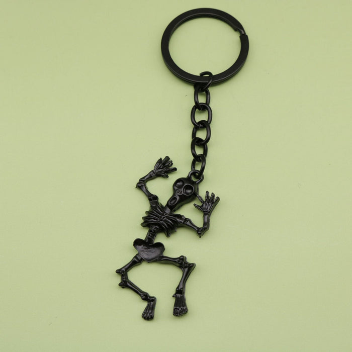 Zinc Alloy Simple Skull Keychain For Bag Charm Gift
