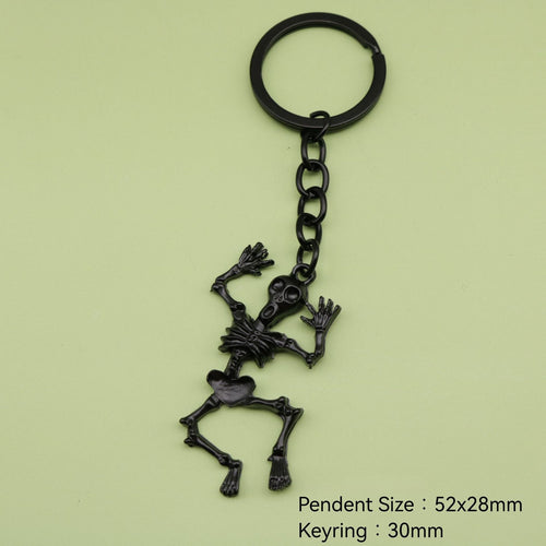 Zinc Alloy Simple Skull Keychain For Bag Charm Gift