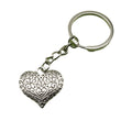 Metal Minimalist Heart Keychain Bag Charm – Antique Copper view 5