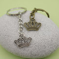 Metal Crown Keychain Bag Charm view 4