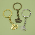 Metal Crown Keychain Bag Charm view 1