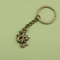 Metal Dragon Keychain Minimalist Bag Charm view 6