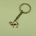 Metal Simple Camel Keychain Animal Key Ring Gift view 6