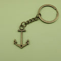 Metal Anchor Keychain Bag Charm view 6