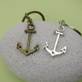 Metal Anchor Keychain Bag Charm view 4