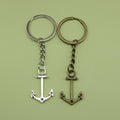 Metal Anchor Keychain Bag Charm view 1