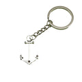 Metal Anchor Keychain Bag Charm view 5