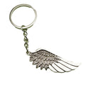 Zinc Alloy Minimal Feather Pendant Keychain Bag Charm Gift view 5