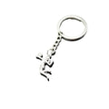 Metal Volleyball Shape Keychain For Bag Charm Gift view 5