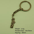 Metal Statue of Liberty Keychain Bag Charm view 2