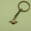 Zinc Alloy Simple Planet Keychain Bag Charm Gift view 6