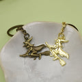 Zinc Alloy Witch Broom Keychain Bag Charm Gift view 4
