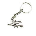 Zinc Alloy Witch Broom Keychain Bag Charm Gift view 5