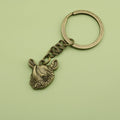 Metal Rhinoceros Keychain Bag Charm view 6