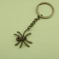 Metal Minimalist Spider Keychain Bag Charm view 6