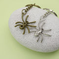 Metal Minimalist Spider Keychain Bag Charm view 4