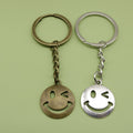 Zinc Alloy Smiley Face Keychain For Bag Charm Gift view 1