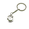 Zinc Alloy Smiley Face Keychain For Bag Charm Gift view 5
