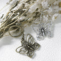 Zinc Alloy Butterfly Shape Keychain Bag Charm Gift view 3