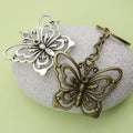 Zinc Alloy Butterfly Shape Keychain Bag Charm Gift view 4