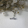 Metal Minimalist Car Keychain Key Ring Gift view 3