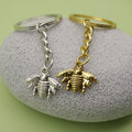 Zinc Alloy Bee Keychain Cute Bag Charm Gift view 4
