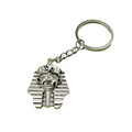 Metal Pharaoh Keychain Bag Charm for Keys and Gifts view 5