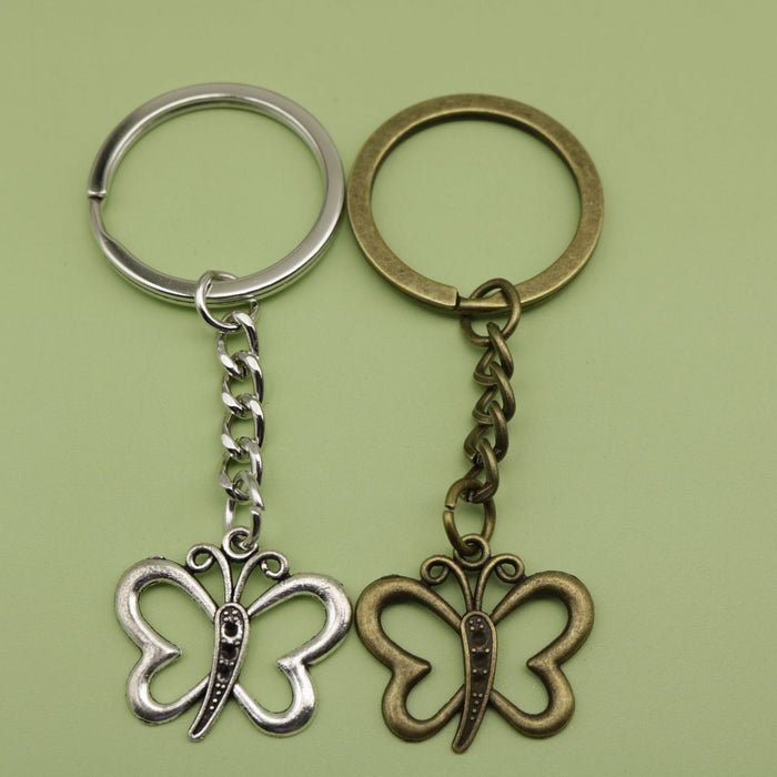 Metal Dragonfly Keychain Bag Charm Gift