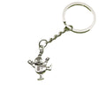 Metal Minimal Snowman Keychain Bag Charm Wholesale Gift view 5