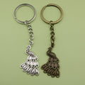 Metal Phoenix Keychain Bag Charm view 1