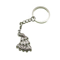 Metal Phoenix Keychain Bag Charm view 5
