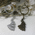 Metal Phoenix Keychain Bag Charm view 3