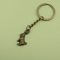 Zinc Alloy Minimalist Rabbit Keychain For Bag Charm view 6