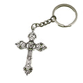 Zinc Alloy Cross Shape Keychain Key Ring Gift view 5