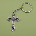 Zinc Alloy Cross Shape Keychain Key Ring Gift view 6