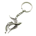 Zinc Alloy Phoenix Bird Keychain Bag Charm Gift view 5
