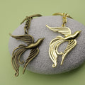 Zinc Alloy Phoenix Bird Keychain Bag Charm Gift view 4