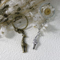 Zinc Alloy Simple Deer Shape Keychain Bag Charm Gift Accessory view 3