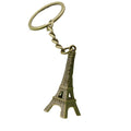 Metal Eiffel Tower Keychain Bag Charm – Antique Copper view 5