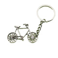 Zinc Alloy Minimalist Bicycle Keychain Bag Charm Key Ring view 5