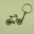 Zinc Alloy Minimalist Bicycle Keychain Bag Charm Key Ring view 6