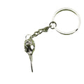 Metal Skull Bird Head Keychain Bag Charm view 5