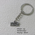 Zinc Alloy I Love Knitting Keychain Bag Charm Gift view 2