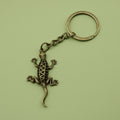 Metal Simple Gecko Lizard Keychain Bag Charm view 6