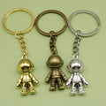 Zinc Alloy Simple Astronaut Keychain For Bag Charm Gift view 1