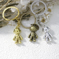 Zinc Alloy Simple Astronaut Keychain For Bag Charm Gift view 3