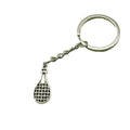 Metal Tennis Racket Keychain Bag Charm view 5