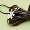 Zinc Alloy Friendship Puzzle Keychain For Bag Charm Gift view 4