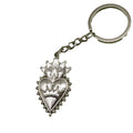 Metal Gothic Heart Wing Keychain Gift view 5