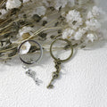 Metal Skull Keychain Bag Charm (2602) view 3
